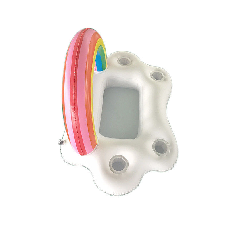 0.54kgs 구름 모양 수영장 Float Party Floating Drink Holder For Pool