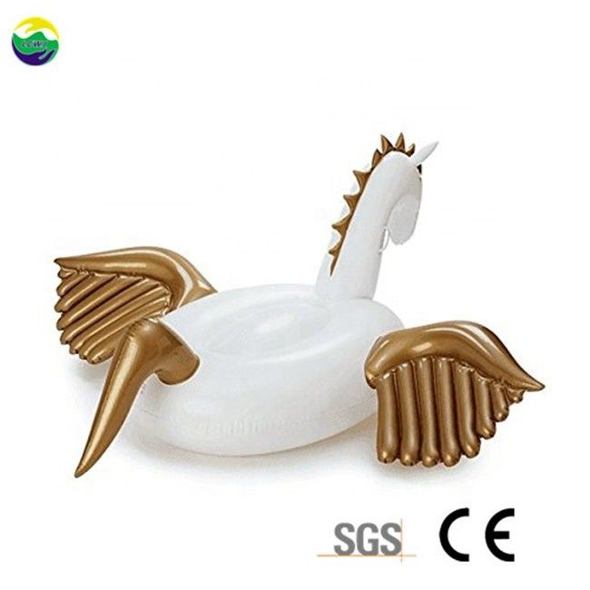 환경 친화적 인 페가수스 부풀이 수영장 플로트 말 성인 장난감 250 × 250 × 130cm
