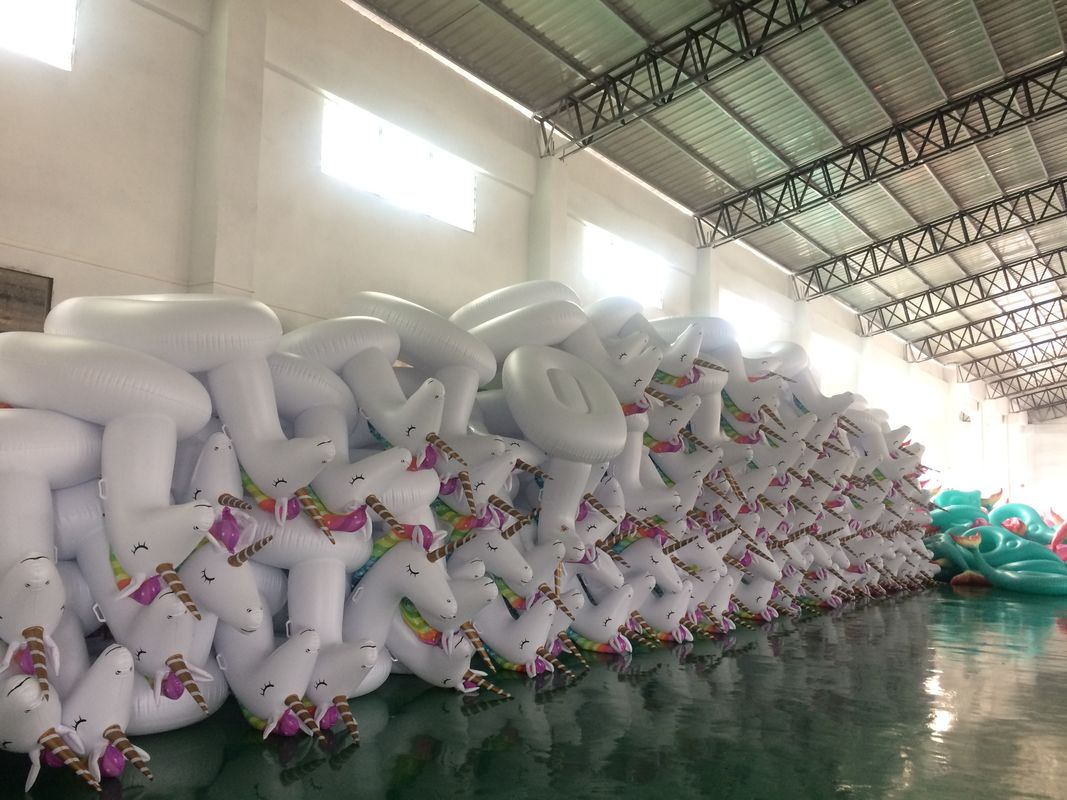 OEM 탈 수 있는 펌프 풀 플로트 타기 펌프 유니콘 풀 라운지 장난감
