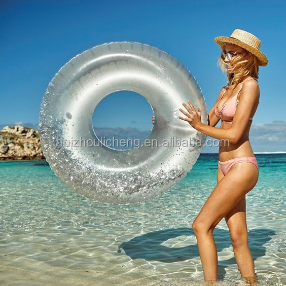 반지 100kg 반지 수영장 투명 반지