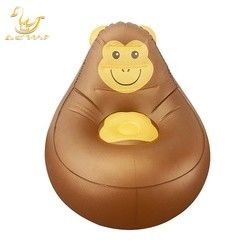 LC 침팬지 동물 디자인 붓기 접이식 라운지