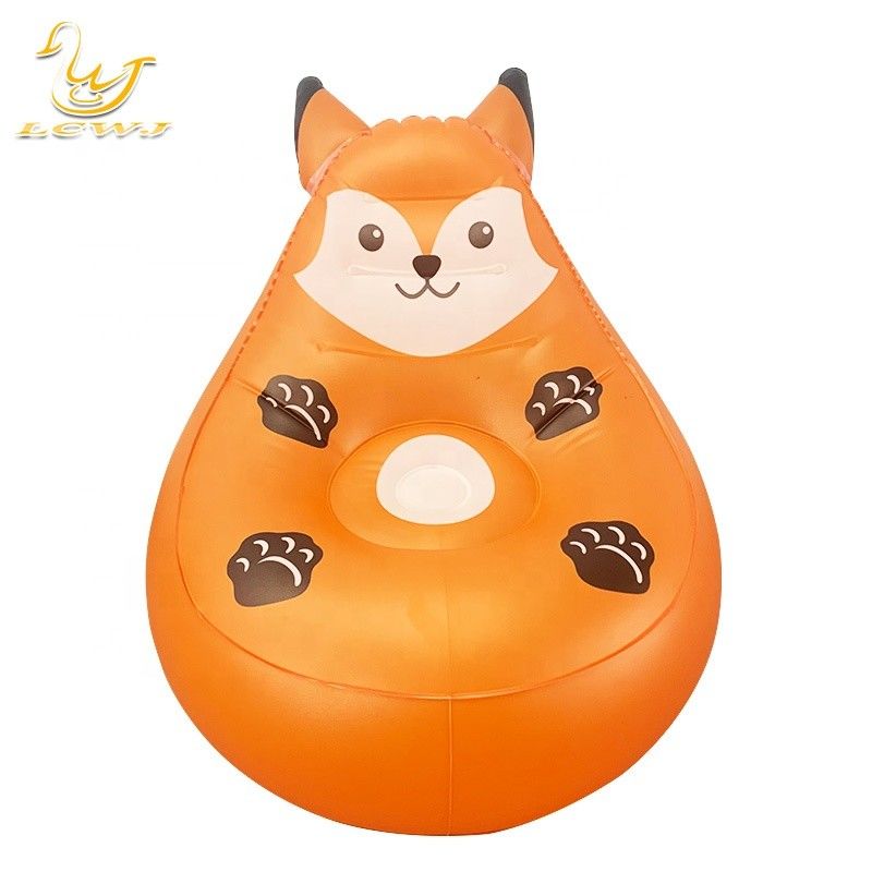 PVC 부풀이 가구 85 X 70 X 60CM LED 라이트와 함께 게으른 리클리너 소파