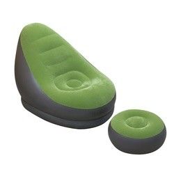플렉스 된 PVC 공기 매트리스 소파 침대 110CM 야외 실내 펌플 해수욕장 소파