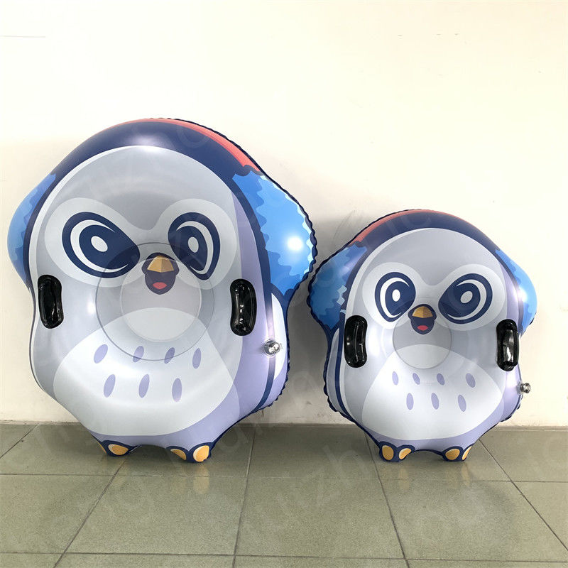 오울 모양 스키 붓기 스노우 장난감 건조 성인 스노우 튜브 중량 스노우 썰매