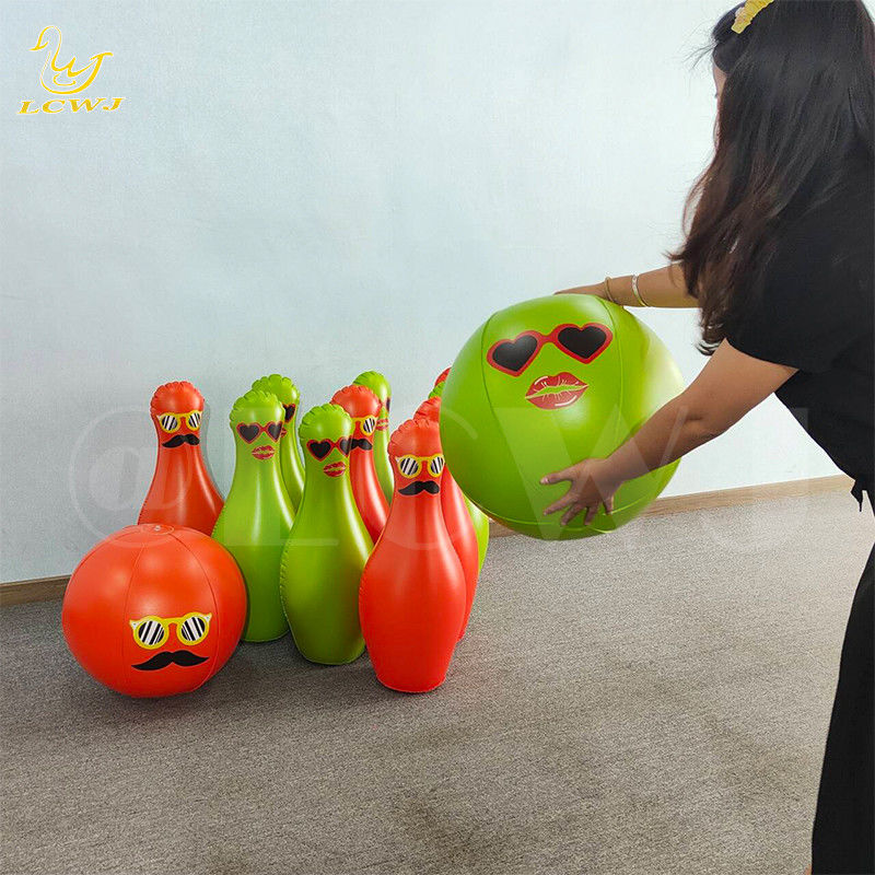 유니섹스 LC 화려한 재미 큰 야드 야외 게임 대웅장 볼링 공과 핀
